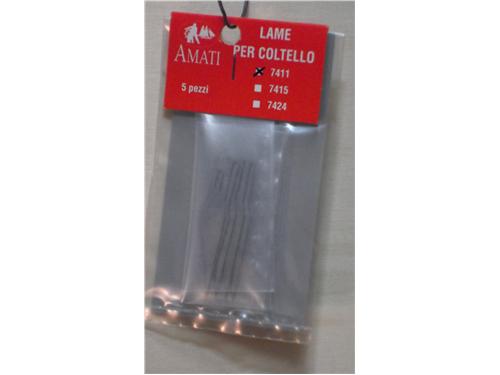 Lame per coltello. Art. 7411 - attrezzi Amati