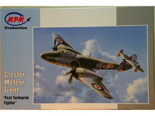 Gloster Meteor Trent - art. 72574 - MPM scala 1/72