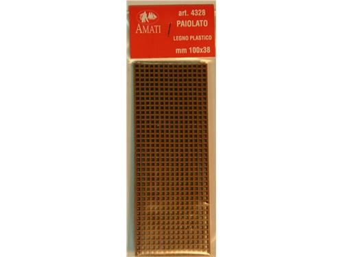 Paiolato in legno plastico mm.100x38. Art.4328 - modelli Amati