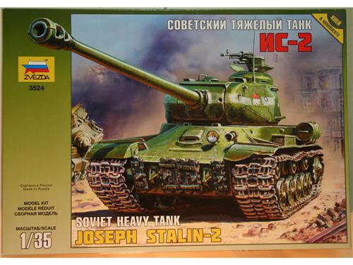 Joseph Stalin-2 - Soviet heavy tank - art. 3524 - Zvezda 1/35