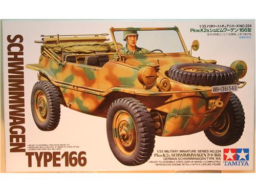 Pkw.K2s Schwimmwagen Type 166 - art. 35224 - Tamiya 1/35