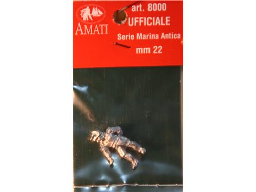 Ufficiale mm 22 - art.8000 - Serie Marina Antica - Amati