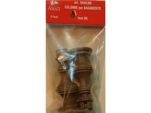 Colonne per basamento - mm 65 - art. 5685/00 - Amati 