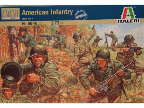 American infantry - art. 6046- modelli Italeri 1/72