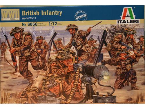 British infantry - art. 6056 - modelli Italeri 1/72