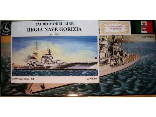 R.N.Gorizia - kit navi 1/400- art. 203 - Tauro Model