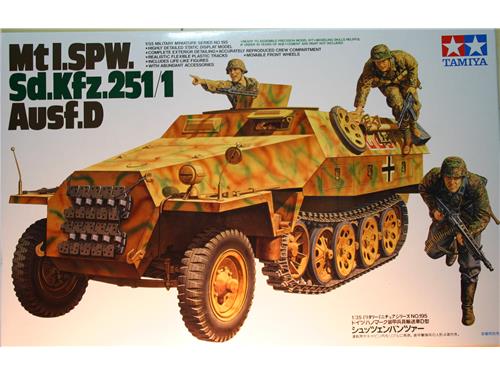 Mtl.SPW. - Sd.Kfz.251/1 - Ausf.D - kit carri Tamiya 1/35