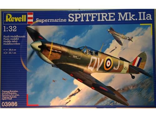Supermarine Spitfire Mk.IIa - art. 03986 - kit aerei Revell 1/32
