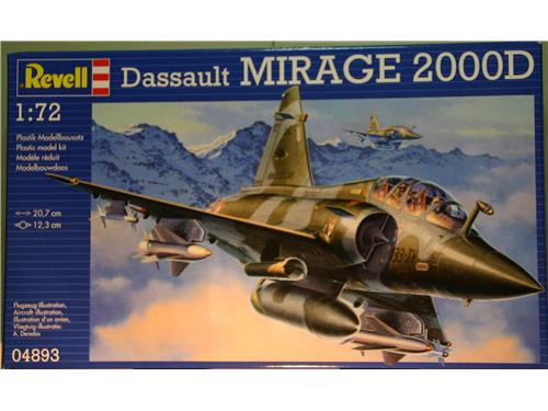 Dassault Mirage 200D - art. 04893 - kit aerei Revell 1/72