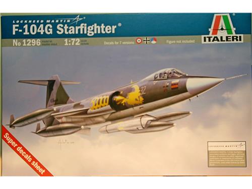 F-104G Starfighter - art. 1296 - kit aerei Italeri 1/72