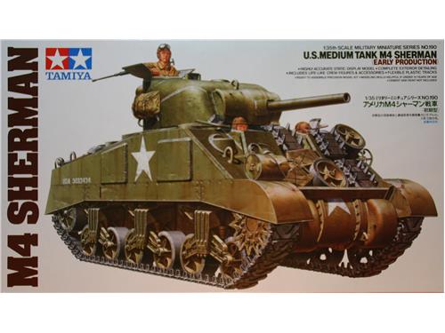 Carro armato M4 Sherman - art. 35190 - Tamiya kit 1/35