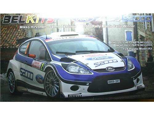 Auto da rally Ford Fiesta S2000 - art. BEL-002 - BelKits 1/24
