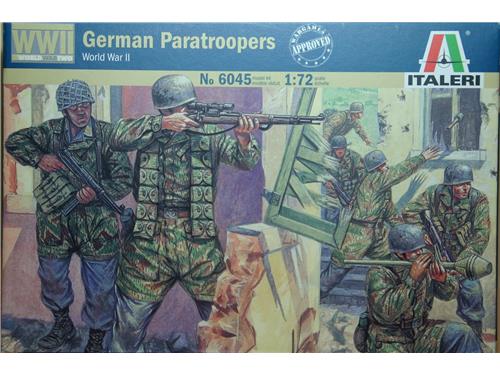 German paratroopers - art. 6045 - modelli Italeri 1/72