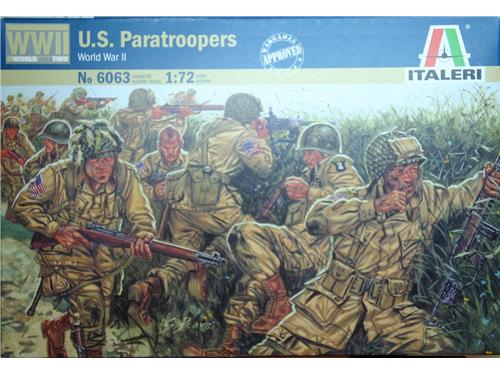 U.S. paratroopers - art. 6063 - modelli Italeri 1/72