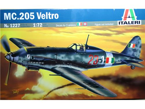 MC. 205 Veltro -art.1227 - Italeri 1/72