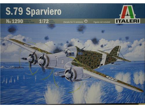S.79 Sparviero - art. 1290 - Italeri 1/72