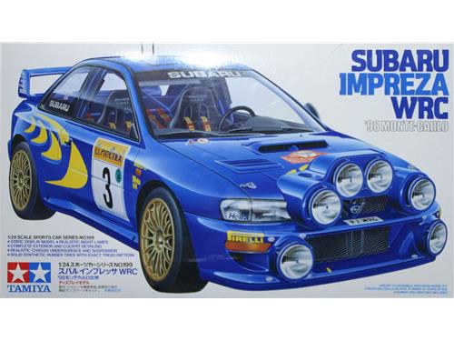 Auto da rally - Subaru Impreza WRC ('98 Monte-Carlo) - art.24199 - Tamiya 1/24