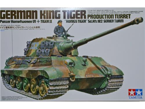 German King Tiger - production turret - art. 35164 - Tamiya 1/35