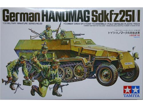 German Hanomag Sdkfz 251/1 - art. 35020 - Tamiya 1/35