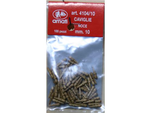 Caviglie in noce mm. 10 - Art. 4104/10 - Amati