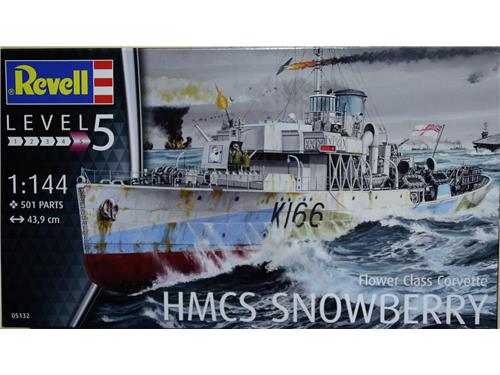 HMCS Snowberry - flower class corvette - art. 05132 - Revell 1/144