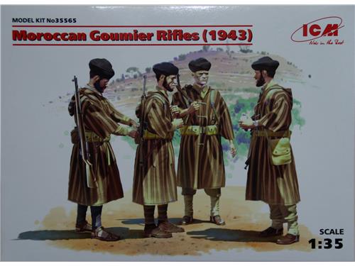 Moroccan Goumier Rifles (1943) - art. 35565 - ICM 1/35