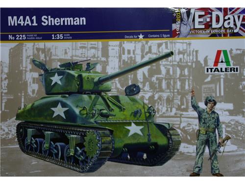 Carro armato U.S.A. - M4-A1 Sherman - art. 225 - Italeri 1/35