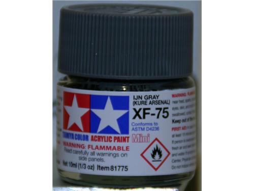 XF-75 - IJN Gray (kure arsenal) - colori acrilici Tamiya