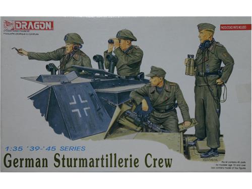 German Sturmartillerie crew - art. 6029 - Dragon 1/35