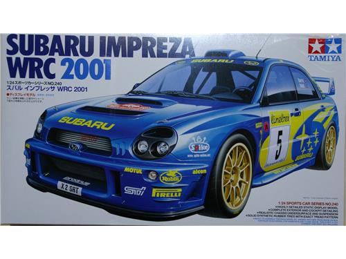 Subaru Impreza WRC 2001 - art. 24240 - Tamiya 1/24