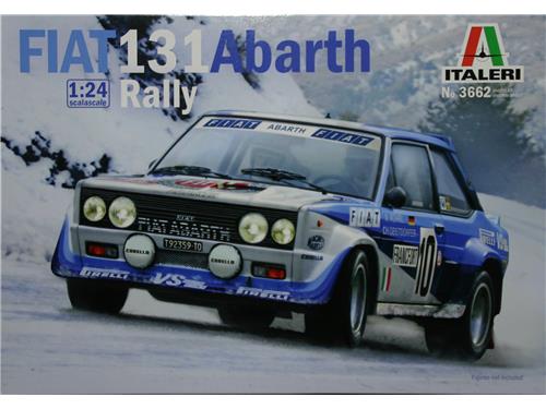 Fiat 131 Abarth rally - art. 3662 - Italeri 1/24