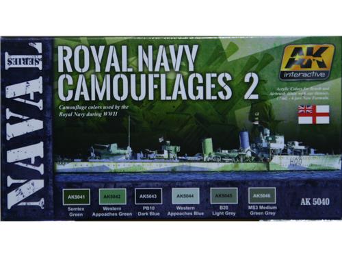 Royal Navy Camouflage 2 - WWII - art. AK 5040