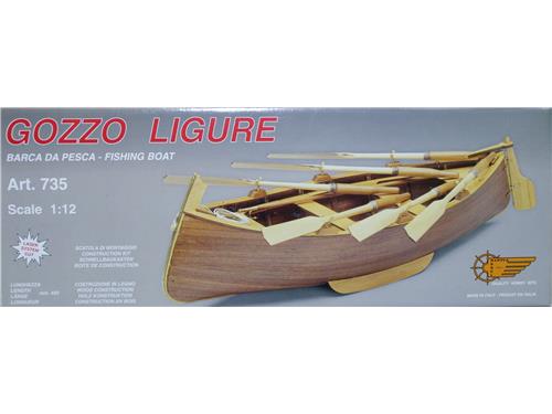 Gozzo ligure -  art. 735 - Kit navi in legno Mantua Model scala 1/12