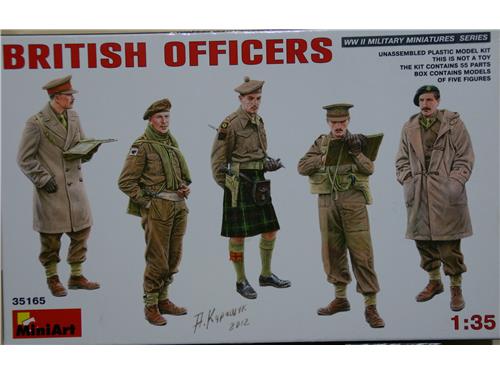 British Officers - art. 35165 - MiniArt 1/35