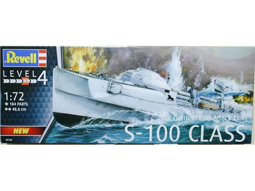 S-100 class - german fast attack craft - art. 05162 - Revell 1/72