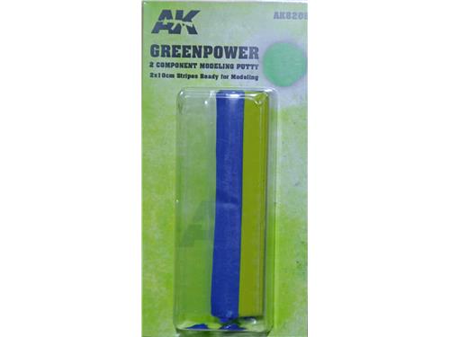 Stucco per plastica / putty bicomponente in barrette - art. AK8208 - AK