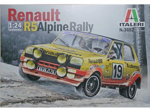 Renault R5 Alpine Rally - art. 3652 - Italeri 1/24