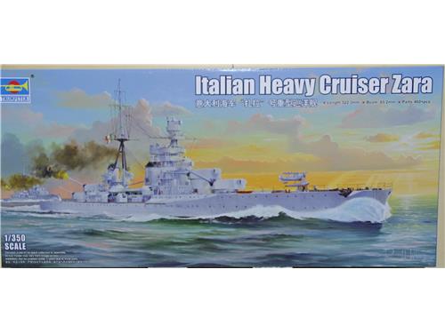 Italian HeavyCruiser Zara - art. 05347 - Trumpeter 1/350