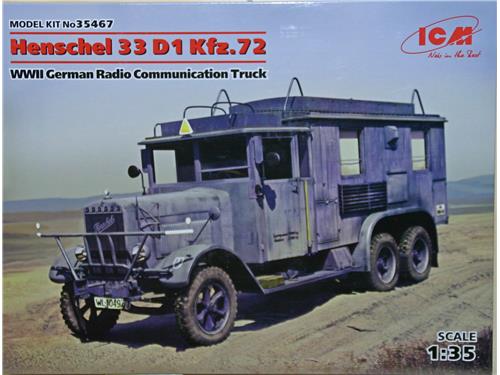 Henschel 33 D1 Kfz.72 - art. 35467 - ICM 1/35