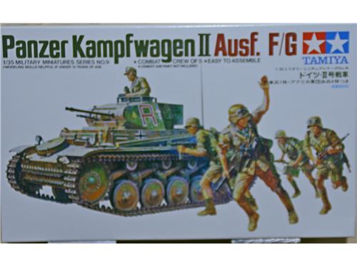 Panzer Kampfwagen II Ausf. F/G - art. 35009 - Tamiya 1/35