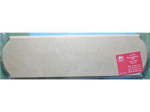 Basamento MDF 400x120x12 mm - art. 5698/40 - Amati