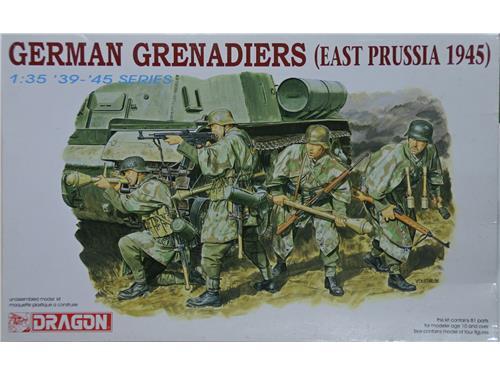German Grenadiers (east Prussia 1945) - art. 6057 - Dragon 1/35