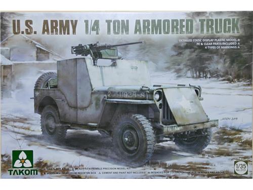 U.S. Army 1/4 ton armored truck - art. 2131 - Takom 1/35