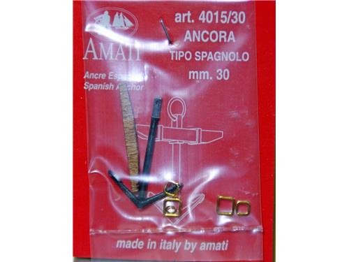 Ancora tipo spagnolo mm. 30 - art. 4015/30 - Amati