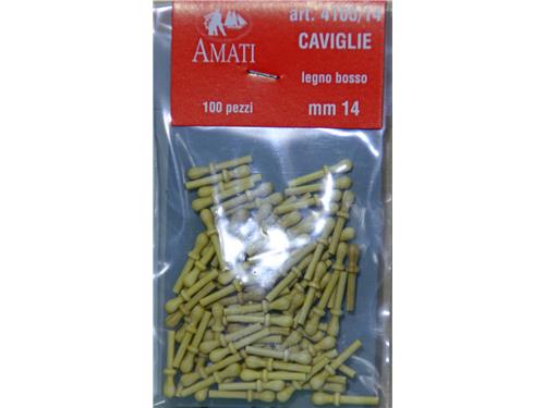 Caviglie in bosso mm. 14 - Art. 4105/14 - Amati