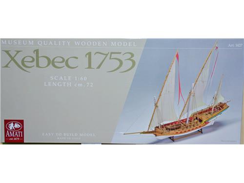 Xebec Sciabecco del 1753 - art. 1427 - Amati kit montaggio legno 1/60