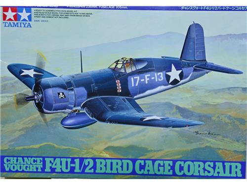F4U-1/2 Bird Cage Corsair chance vought - art. 61046 - Tamiya 1/48