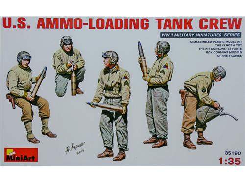 U.S. Ammo-loading tank crew - art. 35190 - MiniArt 1/35