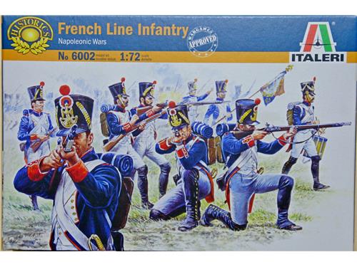 French line infantry (napoleonic wars) - art. 6002 - Italeri 1/72