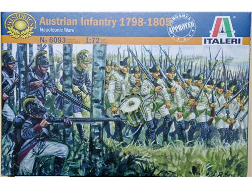 Austrian Infantry 1798-1805 (napoleonic wars) - art. 6093 - Italeri 1/72